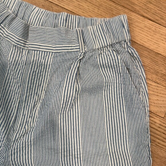 Free People Good Days Seersucker Wide Leg Trousers NWOT Size XS - Picture 4 of 5